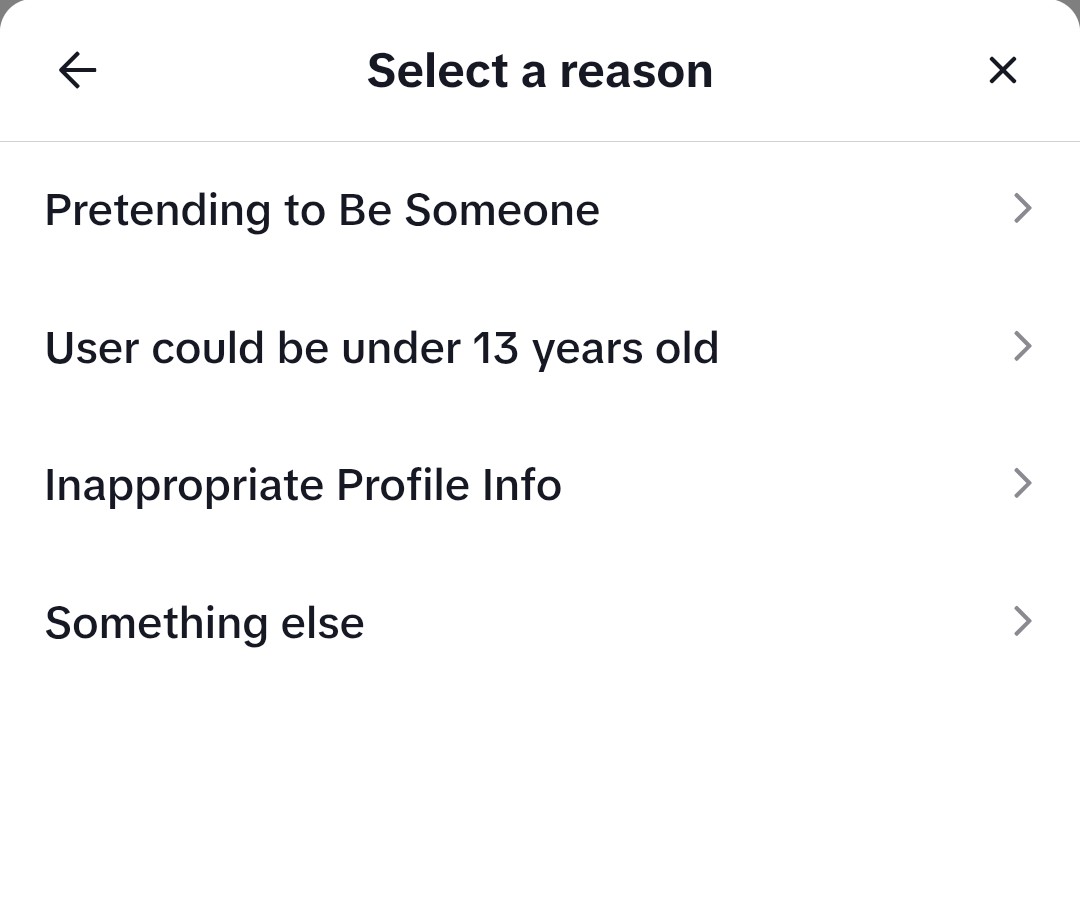 How to remove someone’s account from TikTok 9 remove someone tiktok account step 3