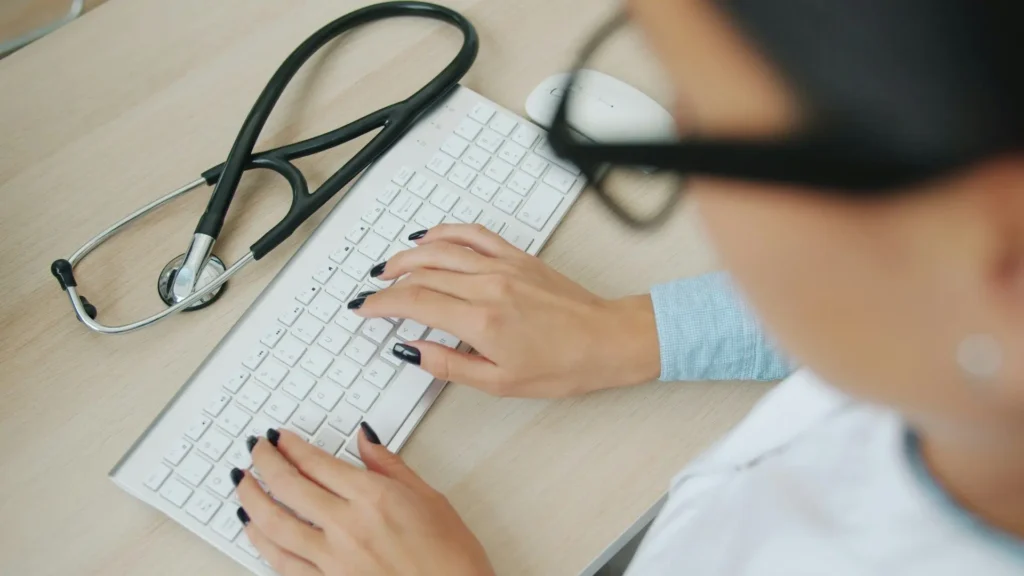 Medical Professional: How we neutralized a coordinated SERP Attack 61 Medical professional at a keyboard, coordinated SERP attack case study