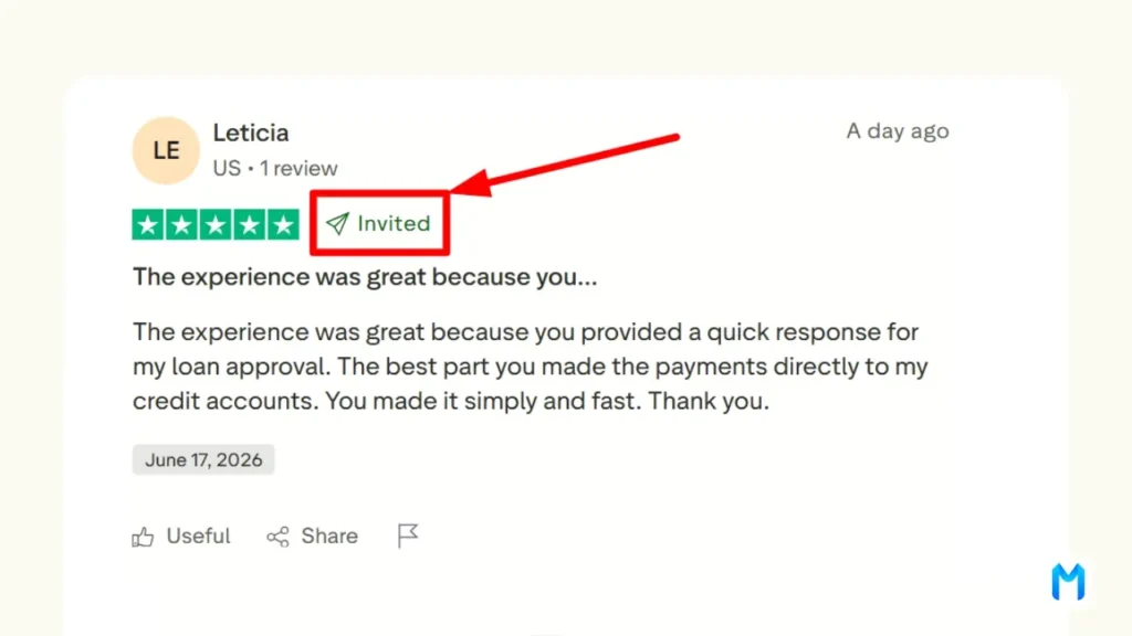 What do the Trustpilot labels "Merged", "Redirected", and "Invited" mean? 6 What do the Trustpilot labels Merged, Redirected, and Invited mean